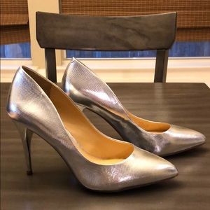 Silver Gianni Bini High Heels